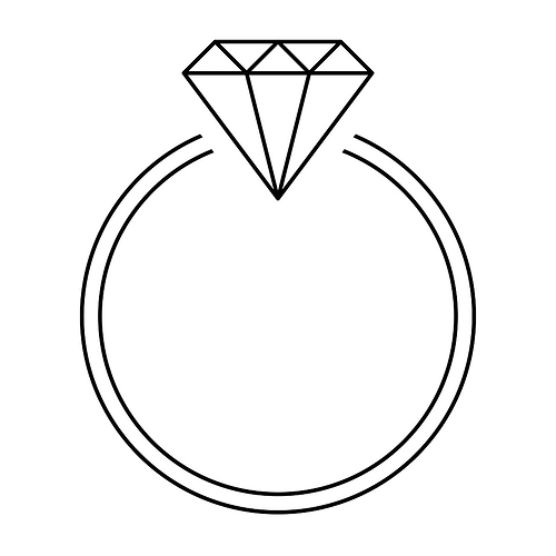 Logo eines Diamantrings